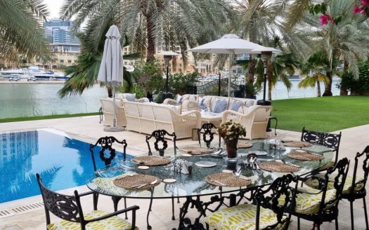 Stunning 6-Bedroom Signature Villa on Palm Jumeirah, Frond A – Fully Upgraded