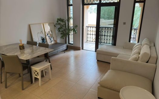 Distress Deal! Furnished 2-Bedroom with Full Burj Khalifa & Garden Views in Old Town Zanzebeel