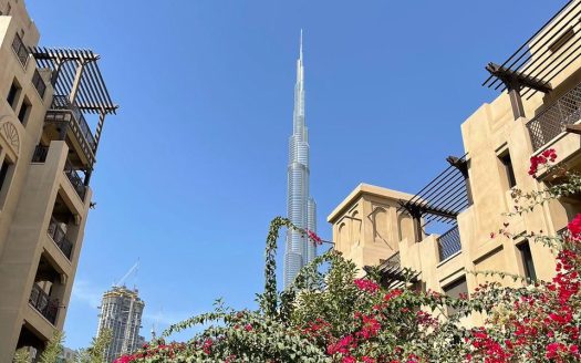 Distress Deal! Furnished 2-Bedroom with Full Burj Khalifa & Garden Views in Old Town Zanzebeel